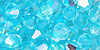 M.C. Beads 5/5mm - Bicone : Aquamarine AB