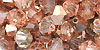 M.C. Beads 6/6mm - Bicone : Apollo - Gold