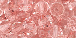 M.C. Beads 6 x 6mm - Bicone: Rosaline