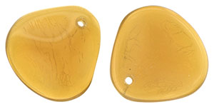 Rose Petals 14 x 13mm : Milky Topaz