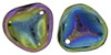 Rose Petals 14 x 13mm : Iris - Green