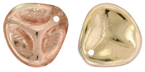 Rose Petals 14 x 13mm : Apollo - Gold