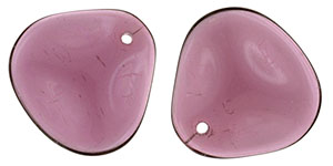 Rose Petals 14 x 13mm : Fuchsia