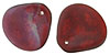 Rose Petals 14 x 13mm : Siam Ruby - Matte Vega