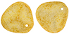 Rose Petals 14 x 13mm : Honey Shimmer Milky White