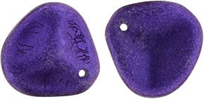Rose Petals 14 x 13mm : Opalescent Purple