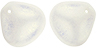 Rose Petals 14 x 13mm : Snow Shimmer