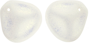 Rose Petals 14 x 13mm : Snow Shimmer