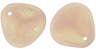 Rose Petals 14 x 13mm : Sueded Olive Milky Pink