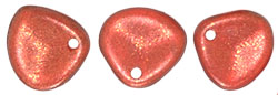 Rose Petals 8 x 7mm : Halo - Cardinal