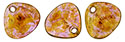 Rose Petals 8 x 7mm : Luster - Rose/Gold Topaz