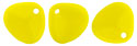 Rose Petals 8 x 7mm : Opaque Yellow