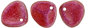 Rose Petals 8 x 7mm : Rose Shimmer Ruby