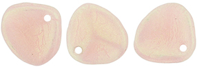 Rose Petals 8 x 7mm : Aqua Glow - Milky Pink