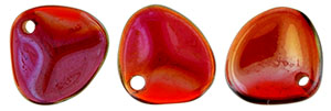 Rose Petals 8 x 7mm : Twilight - Siam Ruby
