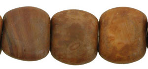 Jumbo Kidney Nugget 17 x 15mm : Milky Beige - Picasso 75pc