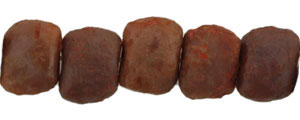 Kidney 8 x 6mm : Milky Caramel - Stone Picasso