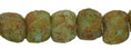 Kidney 8 x 6mm : Milky Aqua - Stone Picasso