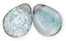 Polished Drops 12/16mm : Crystal - Moon Dust