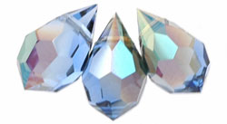 M.C. Beads 10 x 6mm - Teardrop : Sapphire - Celsian