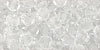 M.C. Beads 4mm - Round: Crystal