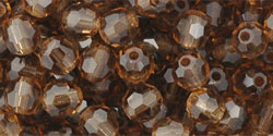 M.C. Beads 4mm - Round: Smoky Topaz