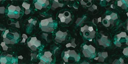 M.C. Beads 4mm - Round: Emerald