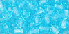 M.C. Beads 4mm - Round: Aquamarine