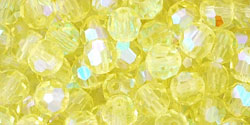 M.C. Beads 4mm - Round : Jonquil AB