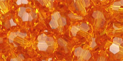 M.C. Beads 6mm - Round: Topaz