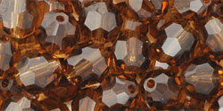 M.C. Beads 6mm - Round: Smoky Topaz