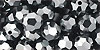 M.C. Beads 6mm - Round : Hematite