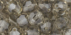 M.C. Beads 6mm - Round: Black Diamond