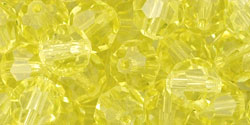 M.C. Beads 6mm - Round: Jonquil