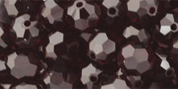 M.C. Beads 6mm - Round: Garnet