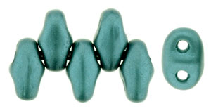 MiniDuo 4 x 2mm Tube 2.5" : Pearl Coat - Teal