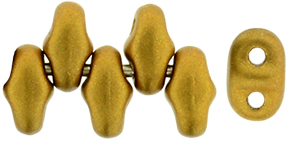 MiniDuo 4 x 2mm : Satin Metallic Goldenrod