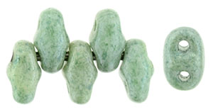 MiniDuo 4 x 2mm : Luster - Stone Green