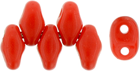 MiniDuo 4 x 2mm Tube 2.5" : Opaque Red