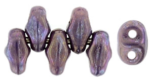 MiniDuo 4 x 2mm : Nebula - Opaque Amethyst