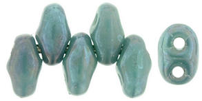 MiniDuo 4 x 2mm Tube 2.5" : Nebula - Opaque Turquoise