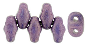 MiniDuo 4 x 2mm Tube 2.5" : Luster - Opaque Amethyst