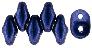 SuperDuo 5 x 2mm Tube 2.5" : ColorTrends: Saturated Metallic Evening Blue