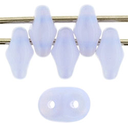 SuperDuo 5 x 2mm : Milky Lavender