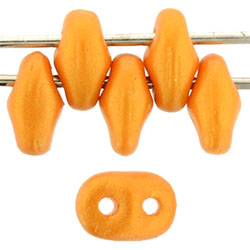 SuperDuo 5 x 2mm : Gold Shine - Orange