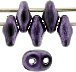 SuperDuo 5 x 2mm : Metalust - Purple