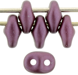 SuperDuo 5 x 2mm Tube 2.5" : Pearl Coat - Plum