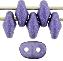 SuperDuo 5 x 2mm Tube 2.5" : Satin Metallic Orchid