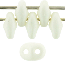 SuperDuo 5 x 2mm : Saturated White