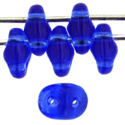 SuperDuo 5 x 2mm Tube 2.5" : Sapphire